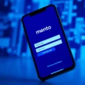 Mentot login interface on a smartphone with secure, user-friendly design, highlighting easy access for players and trusted security features.