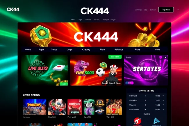 Click here for straightforward instructions on ck444 login to access top online casino games and sports betting quickly and securely.