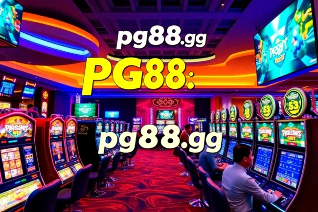 Engaging online gambling platform on https://pg88.gg/ featuring slot games, betting odds, and live casino action in a sleek, user-friendly interface to attract players seeking entertainment and wins.
