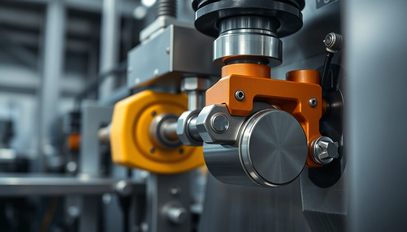 Pneumatische Spannvorrichtung fixiert Werkstücken präzise in industrieller Montage.