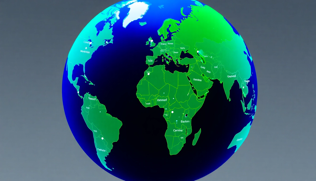 Map showcasing crypto-friendly countries promoting digital finance freedom and innovation.
