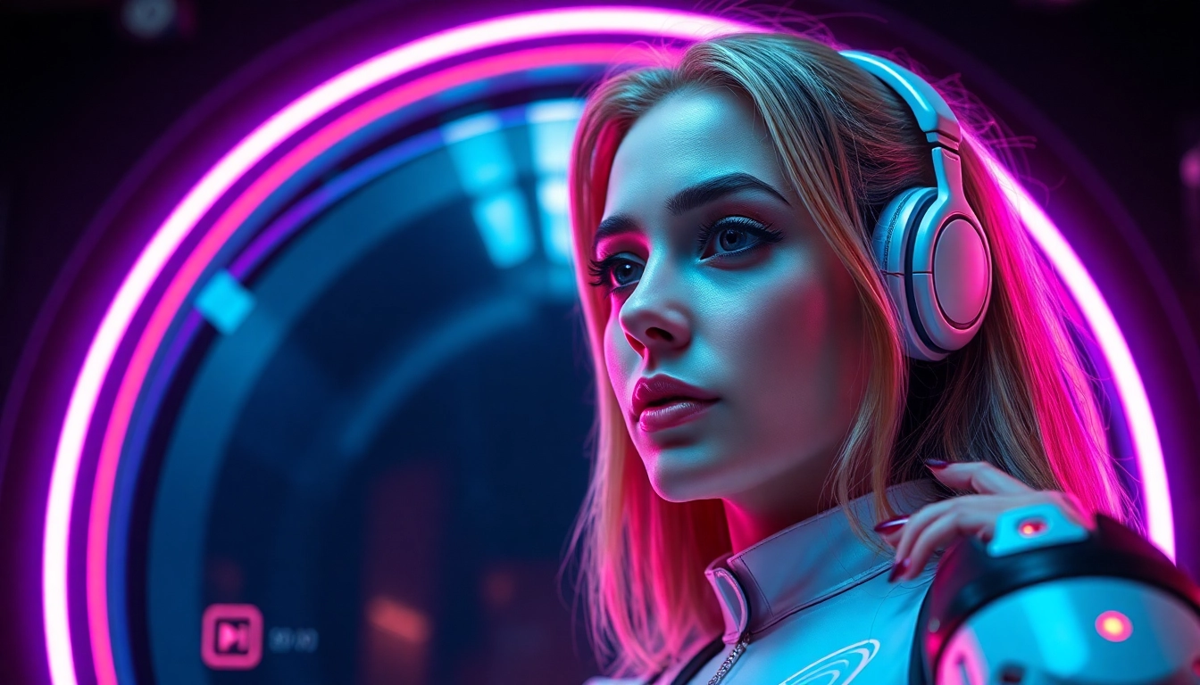 Detailed image of a realistic nsfw ai chatbot interface enabling unfiltered, adult conversations with customizable AI girlfriends, highlighting advanced technology and privacy features.