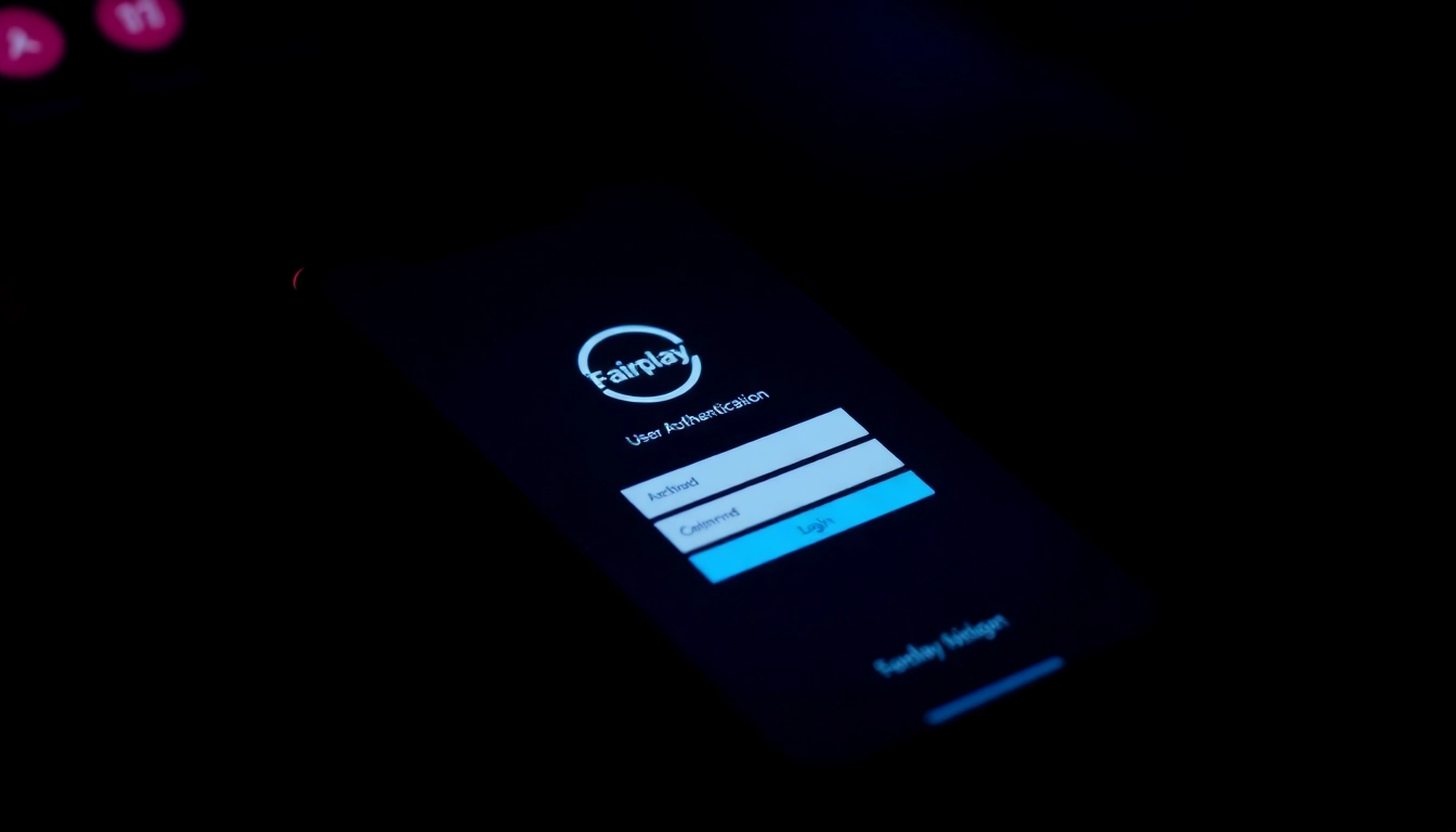 Fairplay login process on a mobile device with clear user interface, emphasizing secure access for online betting in India.