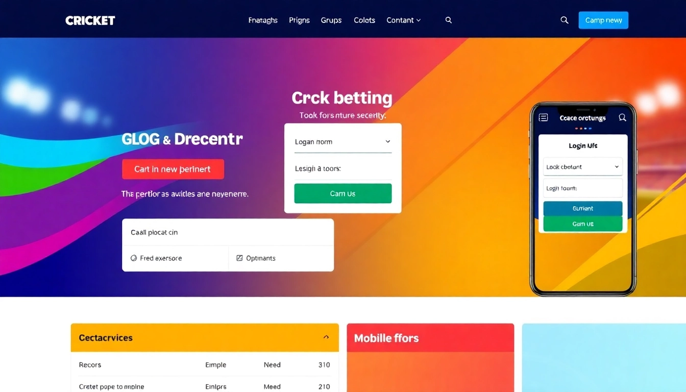 Cricbet99 login screen showing secure access for online sports betting in India